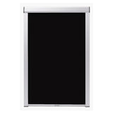 Vidaxl rouleau aveugle accablant noir mk06