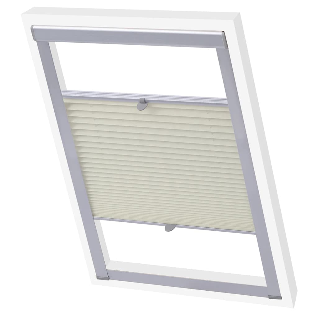 Vidaxl Roller Slepa nagubana krema PK08