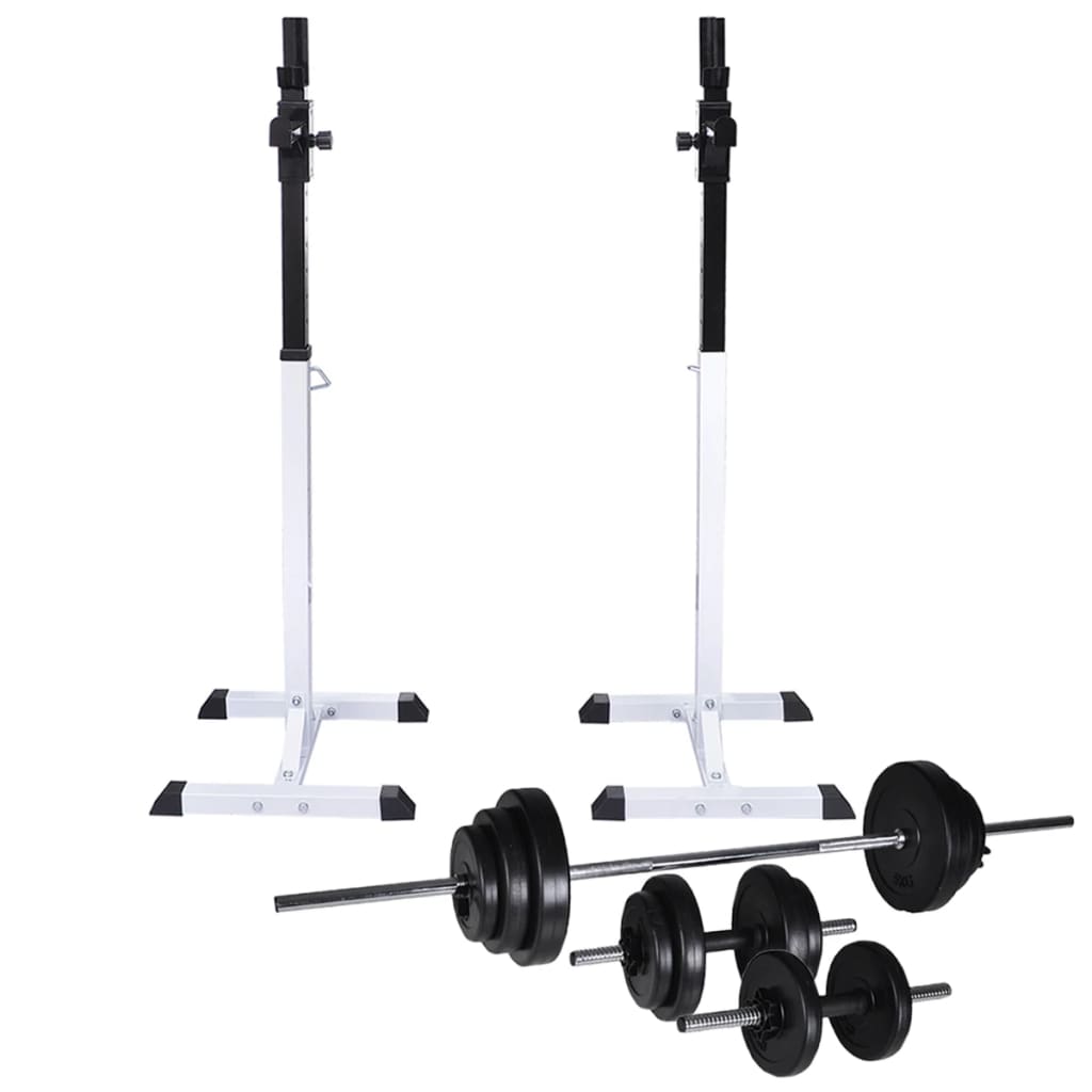 Vidaxl Halter-Squatrek with Halter Set 30.5 kg