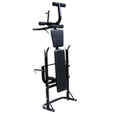 Vidaxl Weighsbank con rack di peso e manubrio set 30,5 kg