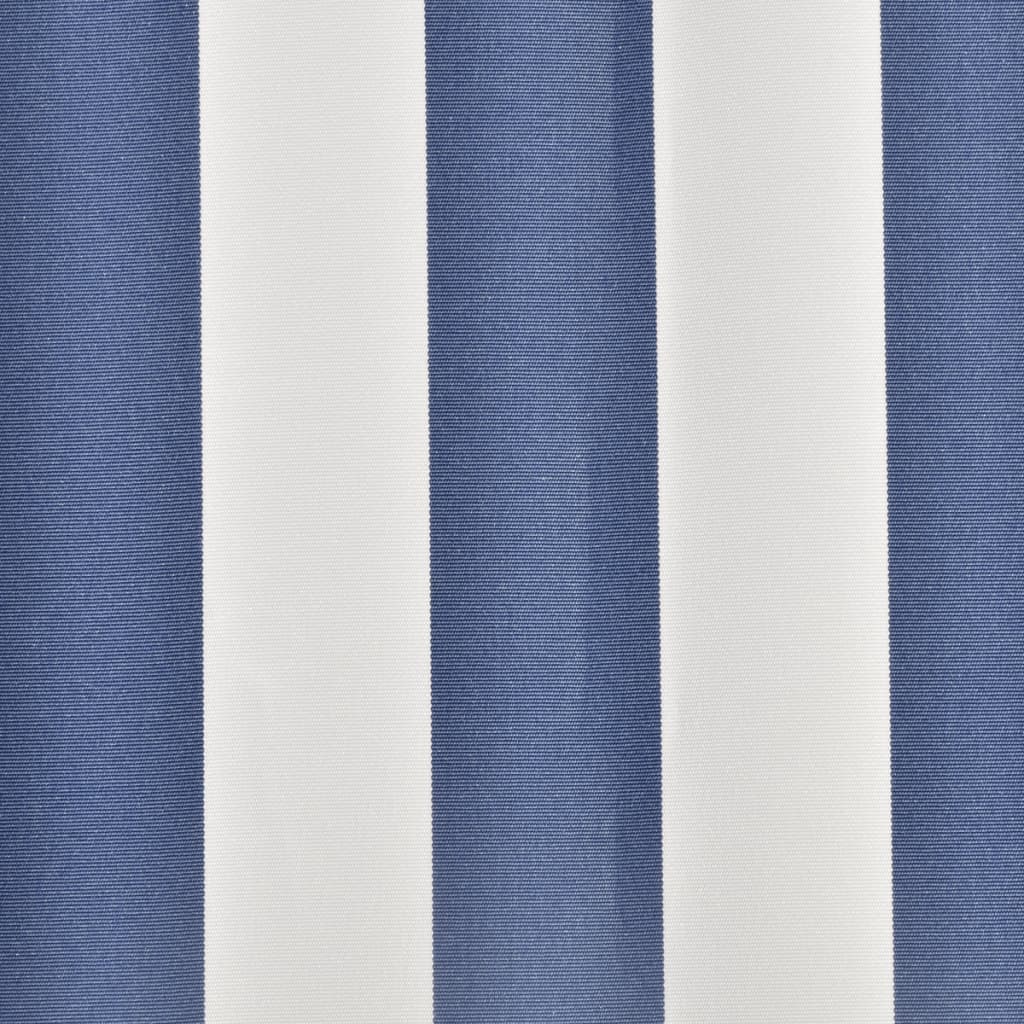 Vidaxl Laifeldeek 450x300 cm płótno niebieskie i białe