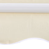 Vidaxl Laifeldoek 350x250 cm lerret krem