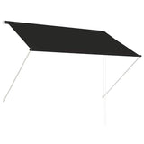 Vidaxl luifel extensible 200x150 cm anthracite