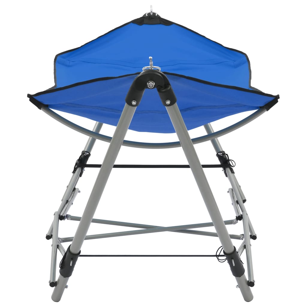 VidaXL hammock with folding standard blue