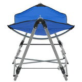 VidaXL hammock with folding standard blue