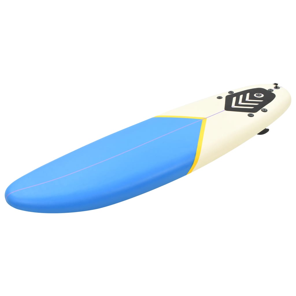 Vidaxl Surfboard 170 cm Blau und Creme