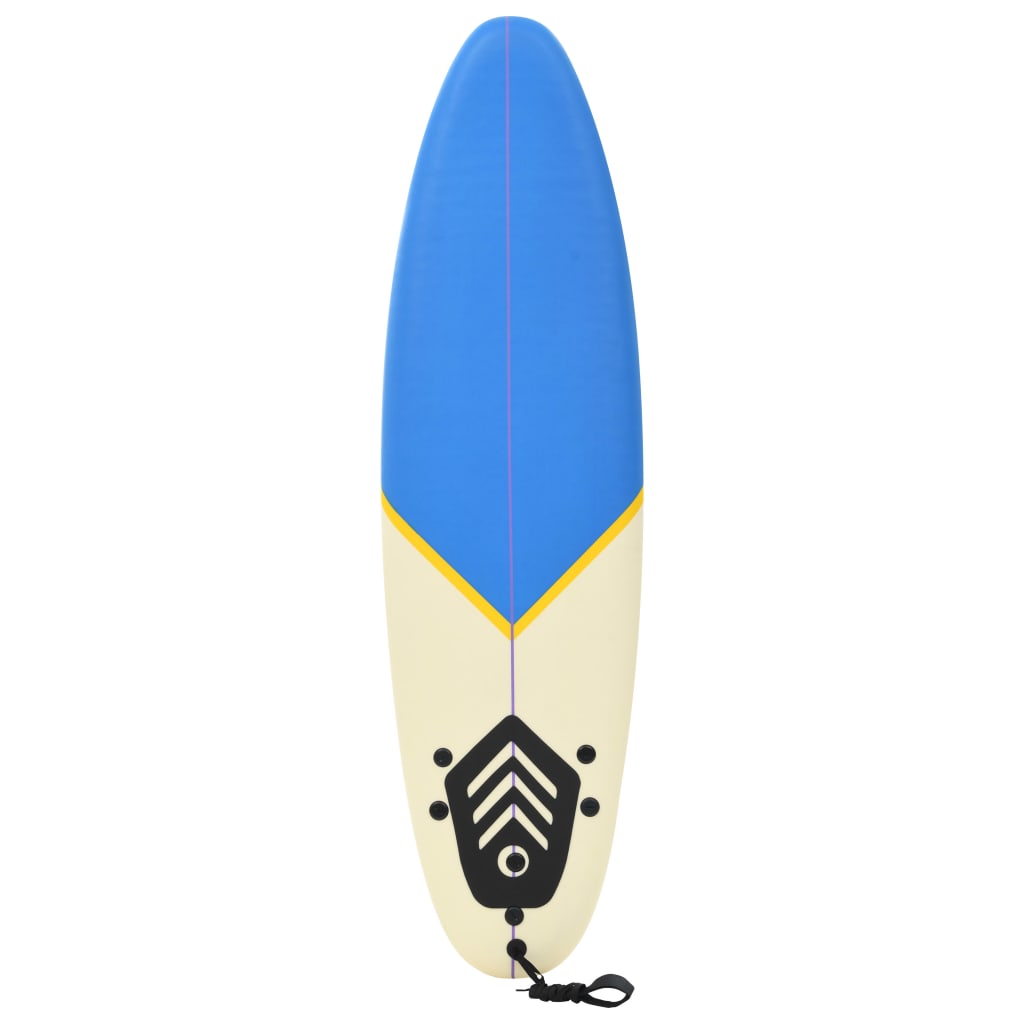 Vidaxl Surfboard 170 cm Blau und Creme