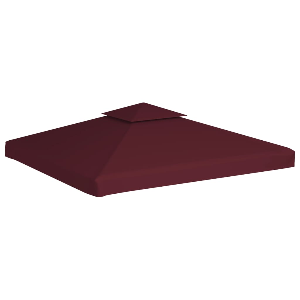 Vidaxl Prieverkak 2-lag 3x3m 310 g m² Bordeaux