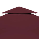 Vidaxl Prieverkak 2-lag 3x3m 310 g m² Bordeaux