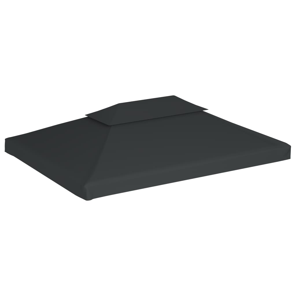 VidaXL Prieverwak 2-Layer 4x3m 310 G M² Anthracite-colored