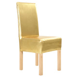 Vidaxl 6 sted covers straight stretch gold