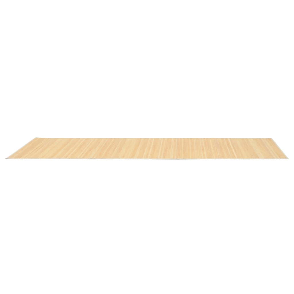 Vidaxl alfombra 80x300 cm bambú natural