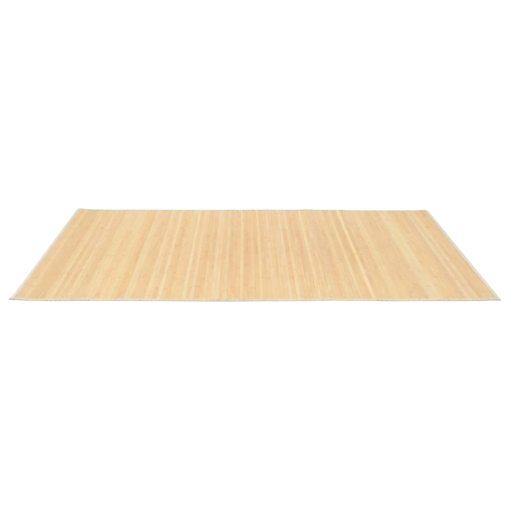 Vidaxl koberec 100x160 cm bambus přirozený
