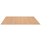 Vidaxl preproga 100x160 cm bambus rjava