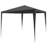 Vidaxl Partytent 3x3 M PE antracit