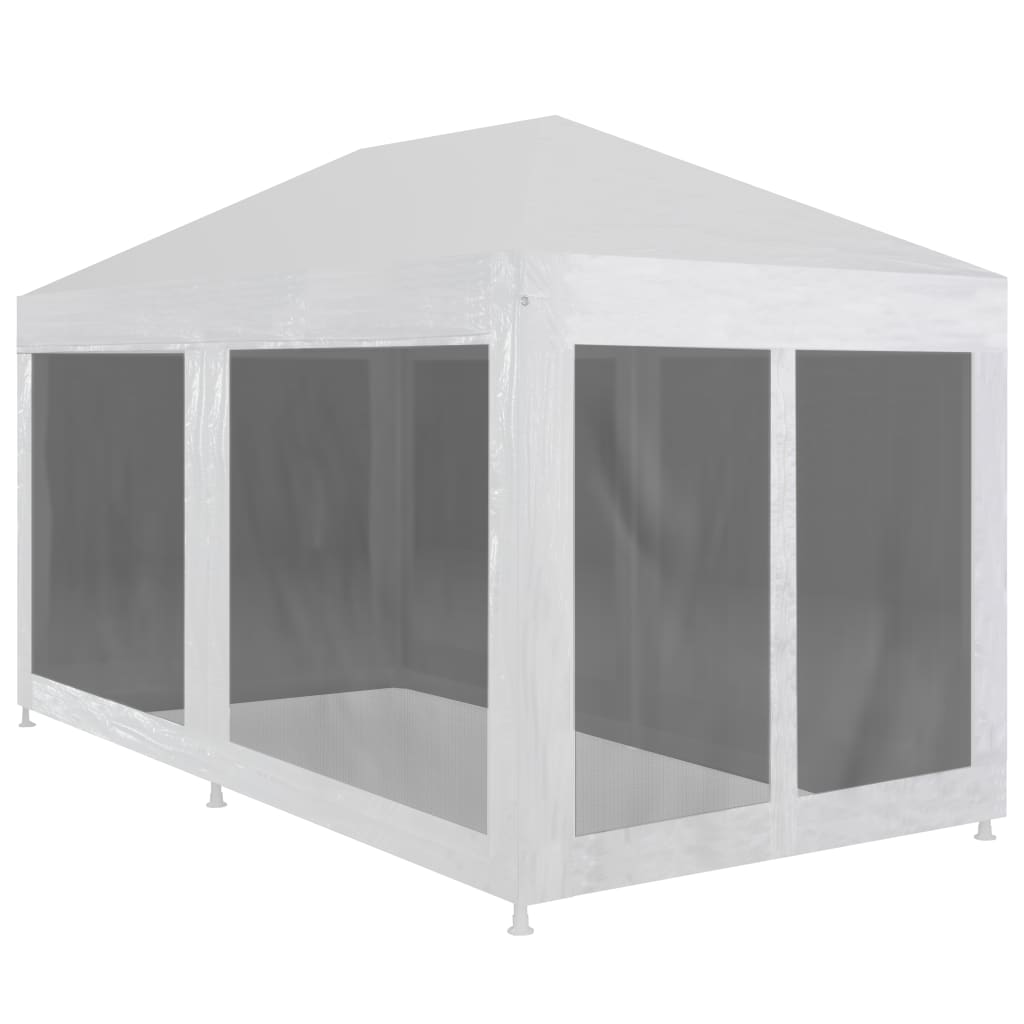 Vidaxl Party Tent med 6 mesh sidevegger 6x3 m