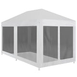 Vidaxl Party Tent med 6 mesh sidevegger 6x3 m