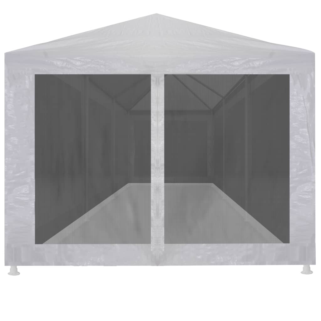 Vidaxl Party tent with 8 mesh side walls 9x3 m