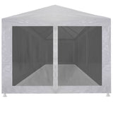 Vidaxl Party tent with 8 mesh side walls 9x3 m