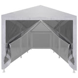 Vidaxl Party tent with 8 mesh side walls 9x3 m