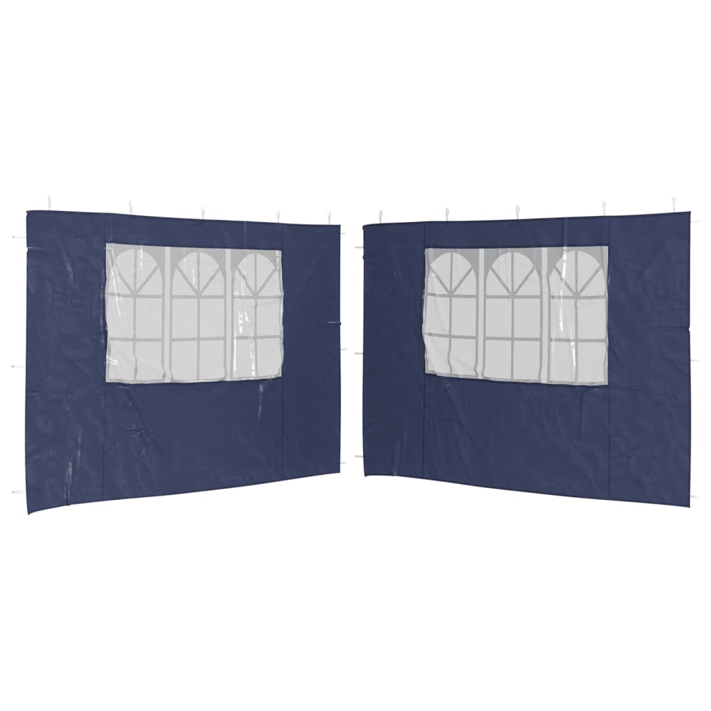 Vidaxl ternt Maueren mat Fënstere PH Blue 2 PCs