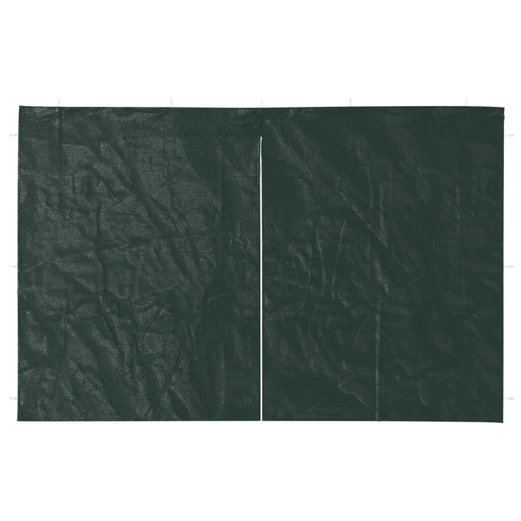 Vidaxl ziddend Maueren 2 St mat Zipper Pe Gréng