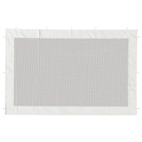 Vidaxl Tent Walls 2 st garza bianca e nera