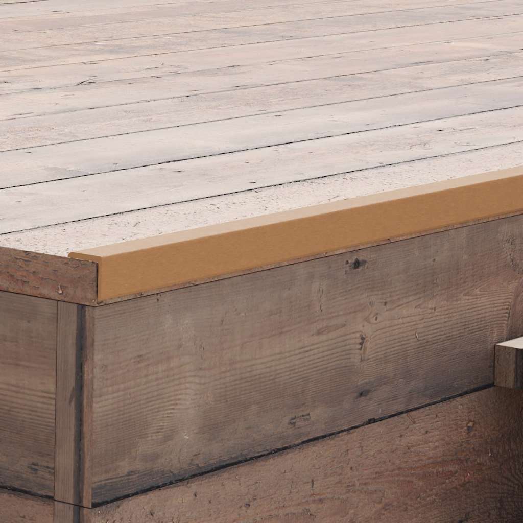 VidaXL Terrace corner skirting boards 5 pcs 170 cm HKC teak color