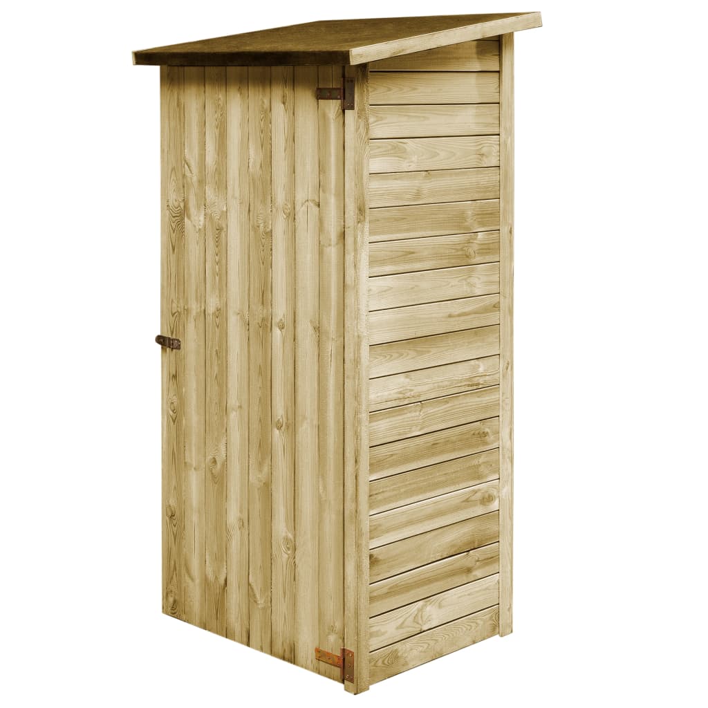VIDAXL Strumento capannone 88x76x175 cm in legno di pino impregnato