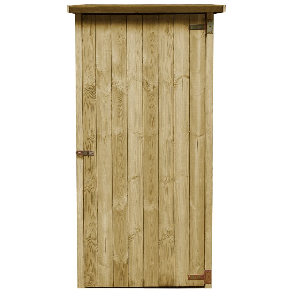 VIDAXL Strumento capannone 88x76x175 cm in legno di pino impregnato
