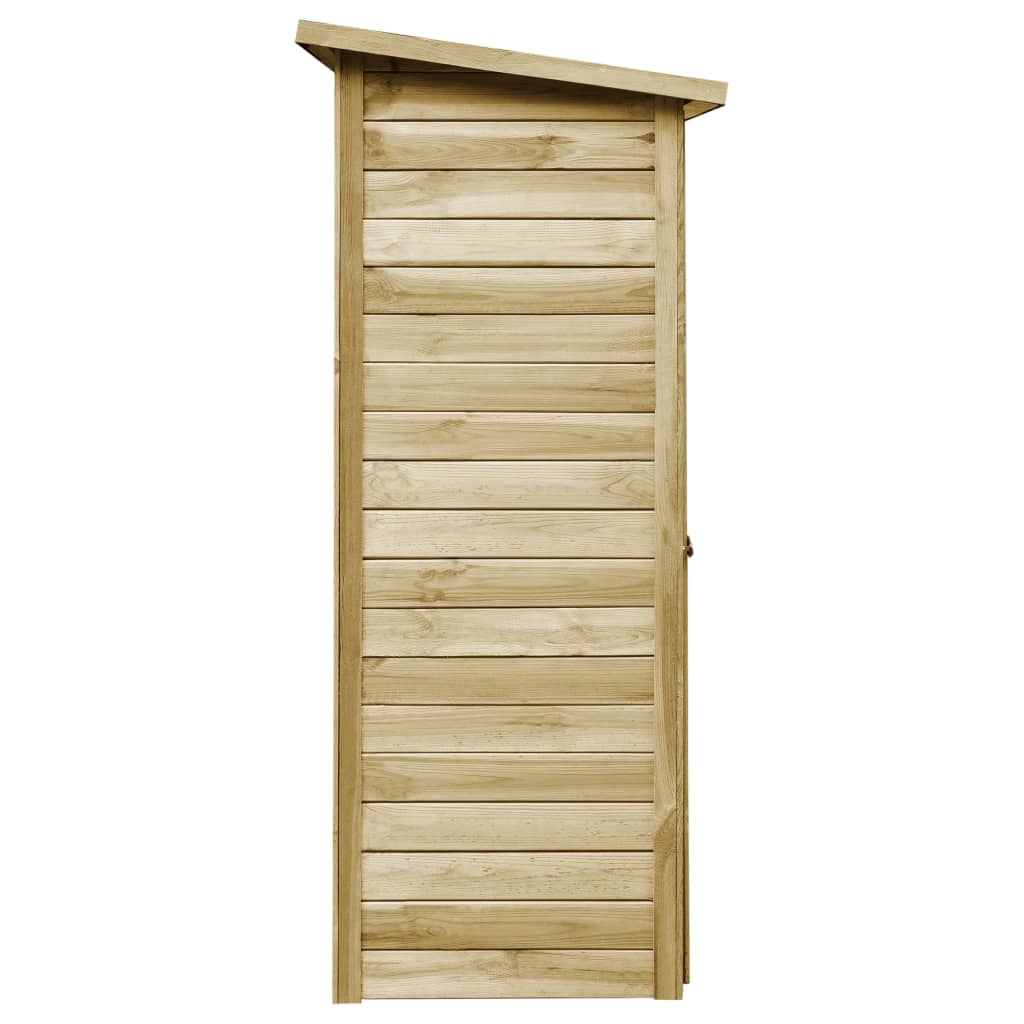 VIDAXL Strumento capannone 88x76x175 cm in legno di pino impregnato