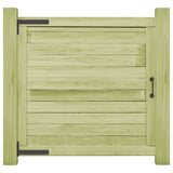 Vidaxl Port 100x100 cm impregnert furu