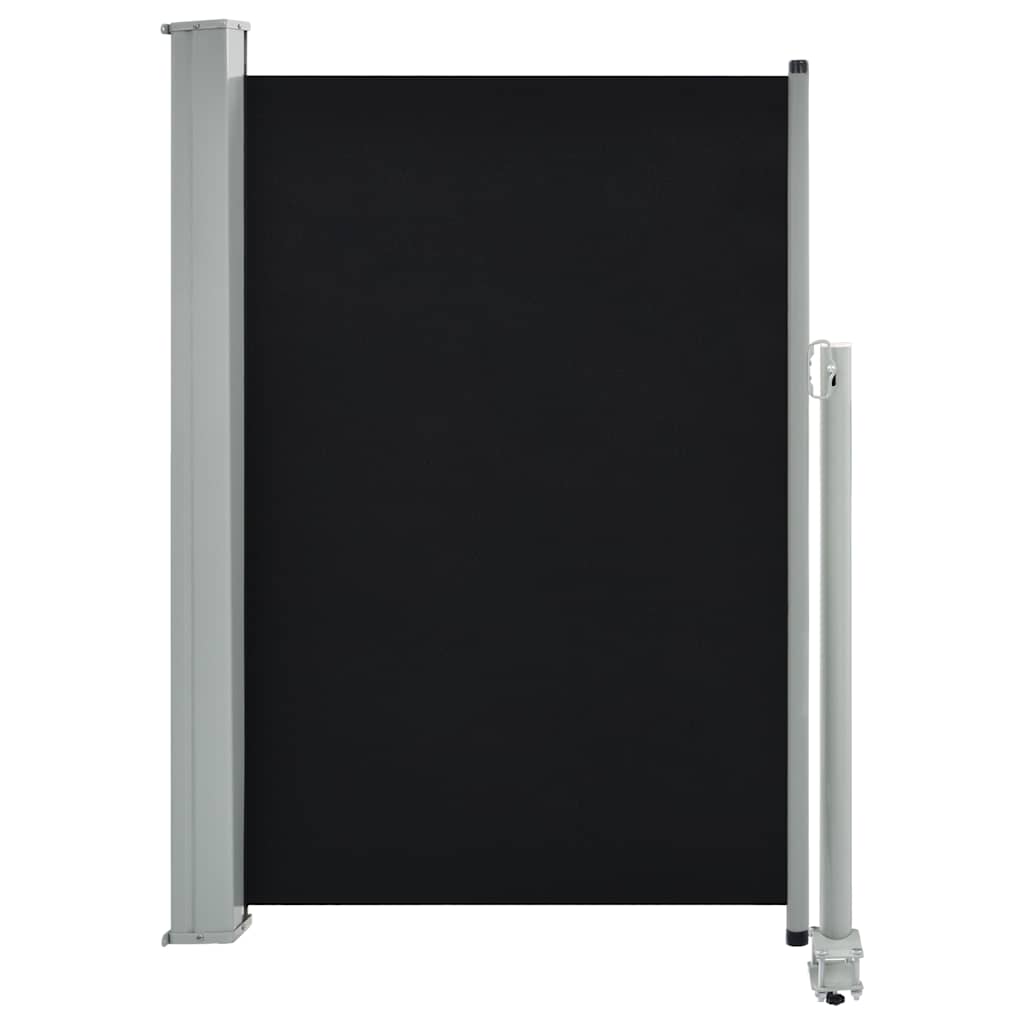 VidaXL Garden screen Extendable 120x300 cm Black