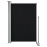 VidaXL Garden screen Extendable 120x300 cm Black