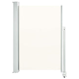 VidaXL Garden screen Extendable 120x300 cm cream -colored