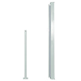 Vidaxl Sandshield Extenble 140x300 cm szary