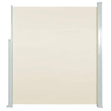 VidaXL Windshield Extendable 120x300 cm cream