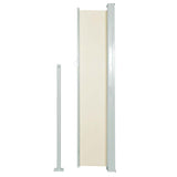 VidaXL Windshield Extendable 120x300 cm cream
