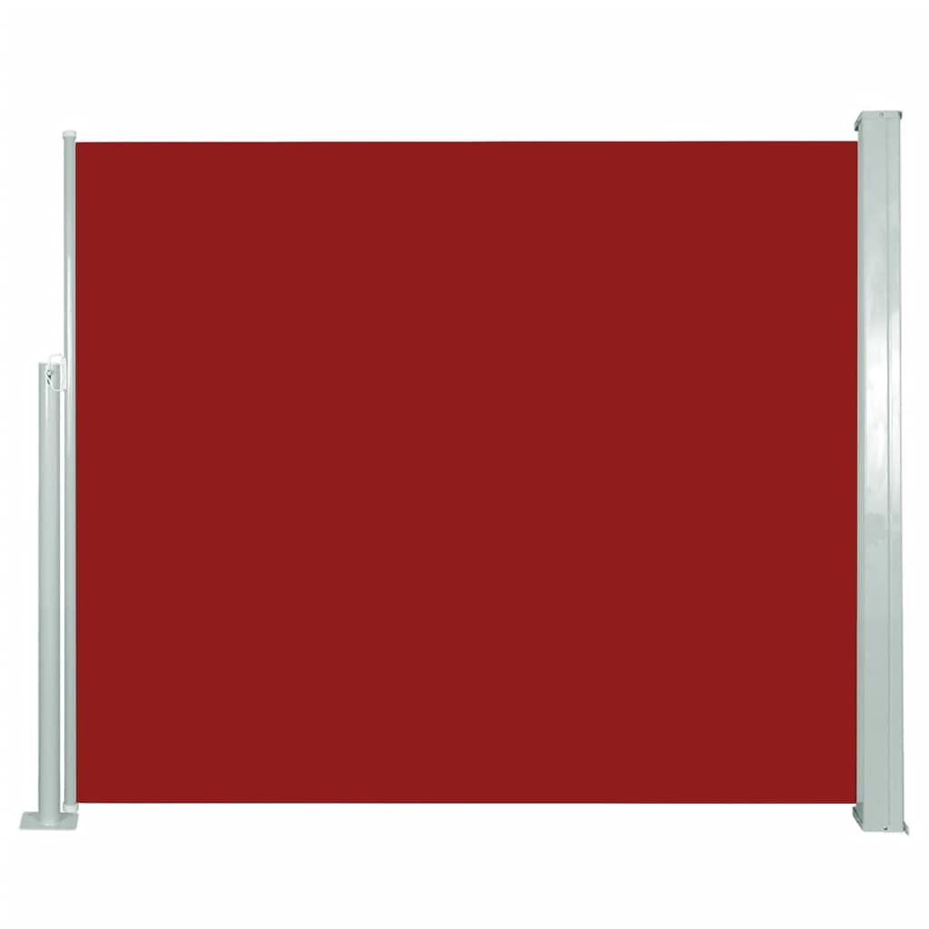 VidaXL Windshield Extendable 120x300 cm Red