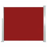 VidaXL Windshield Extendable 120x300 cm Red