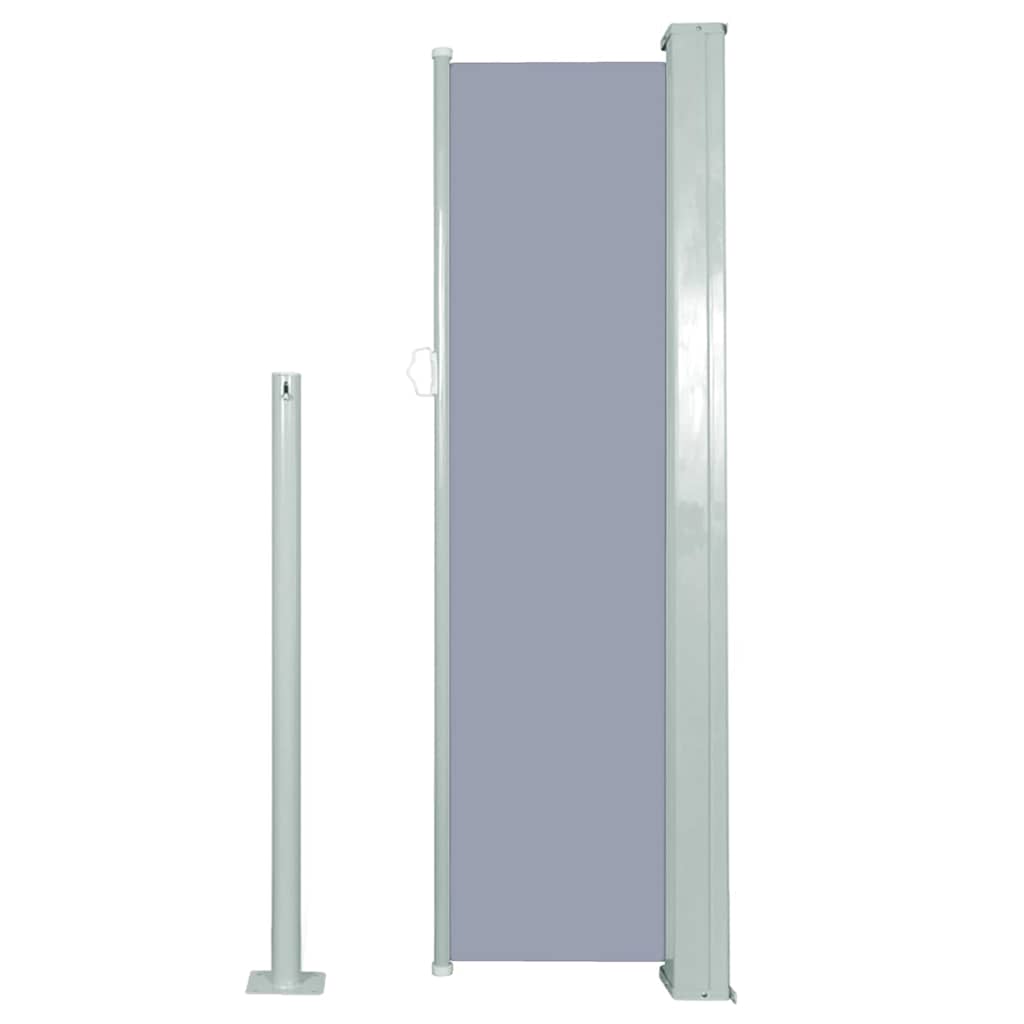 Pare-brise Vidaxl extensible 120x300 cm Gray