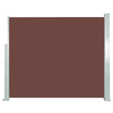 VidaXL Windshield Extendable 120x300 cm brown