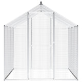 Vidaxl aviary 183x178x194 cm aluminum
