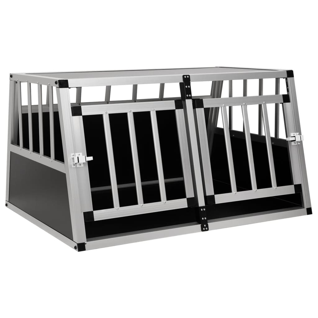 Vidaxl Dog Bank med dobbeltdør 89x69x50 cm