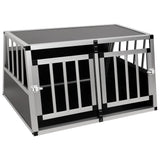Vidaxl Dog Bank med dobbeltdør 89x69x50 cm