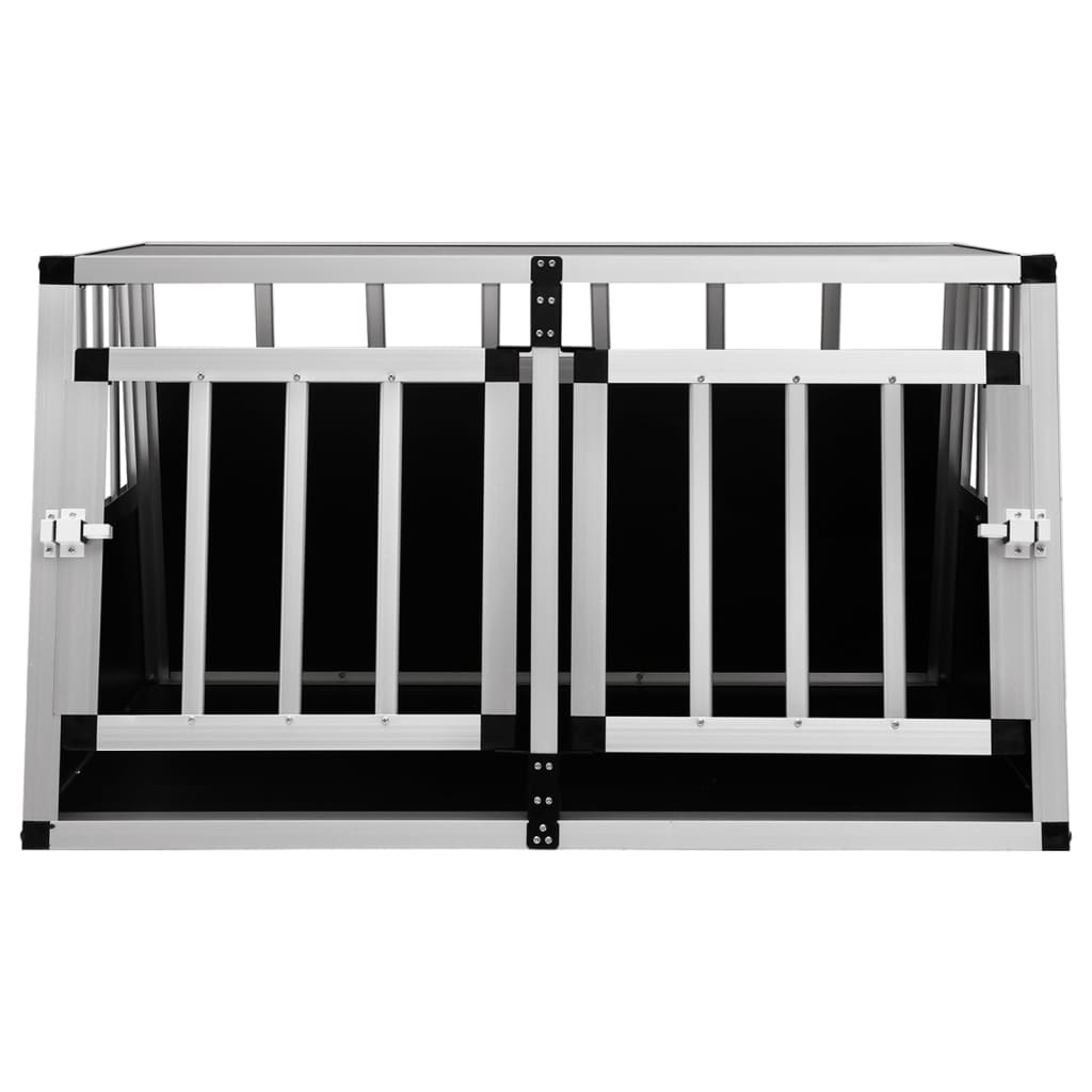 Vidaxl Dog Bank med dobbeltdør 89x69x50 cm