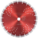 Vidaxl diamantzaagblad met turbo en gaten 300 mm staal