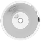 Vidaxl Washbasin 42x14 cm keramisk sølvfarget