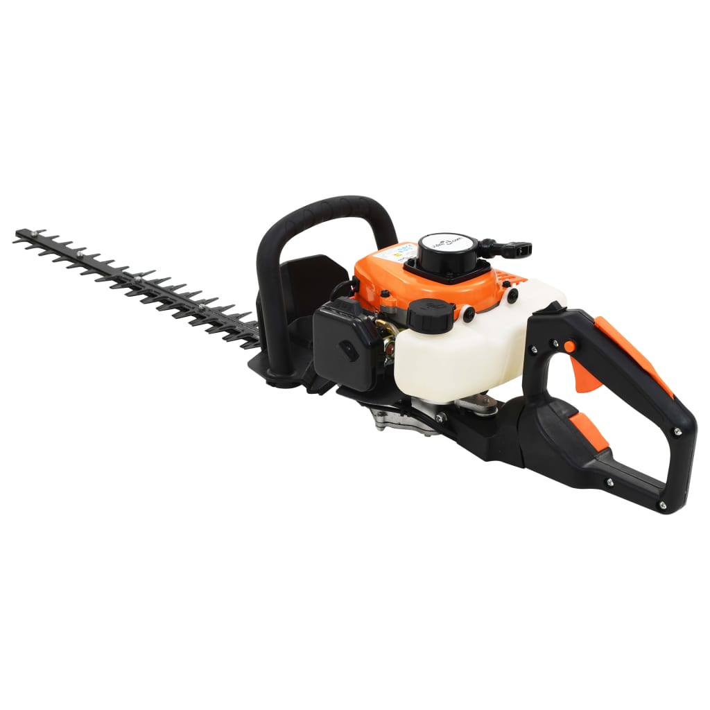 Vidaxl Hedging Trimmer na benzynie 722 mm pomarańczowy i czarny