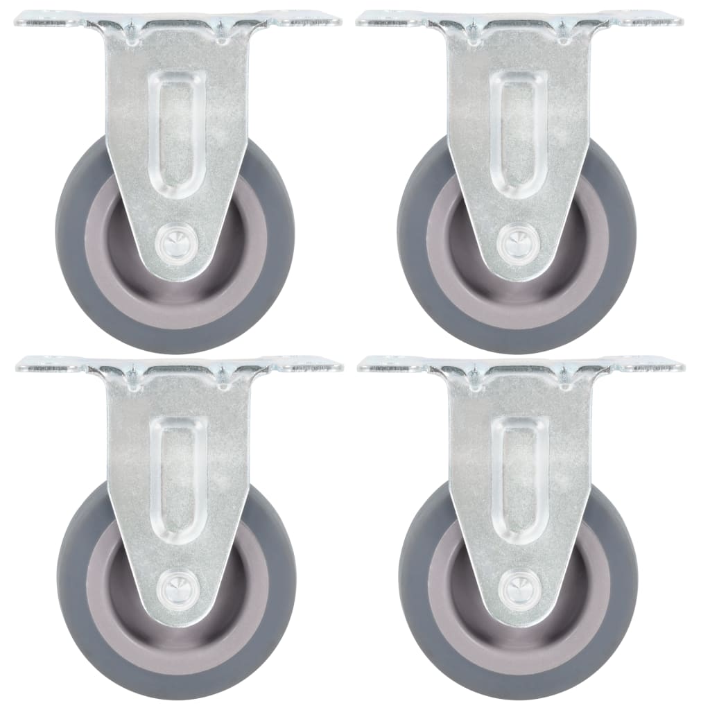 Vidaxl Roues fixes 4 ST 50 mm